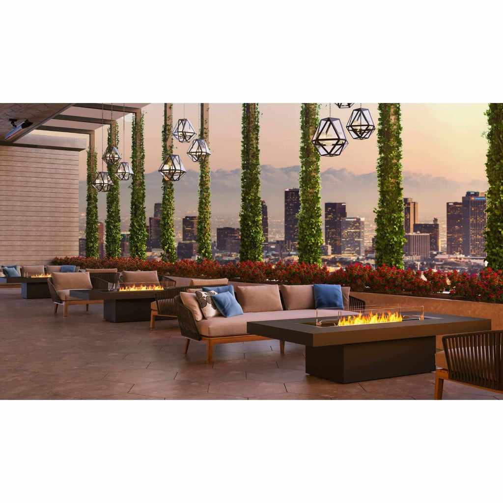EcoSmart Fire Gin 90 (Chat) Bioethanol Fire Pit Table