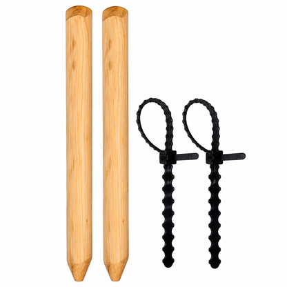 Tree Planting Stakes & Ties Kit | Twilight Gardens-Twilight Gardens