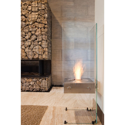 EcoSmart Fire Ghost Bioethanol Fireplace - Freestanding Ethanol Fireplace