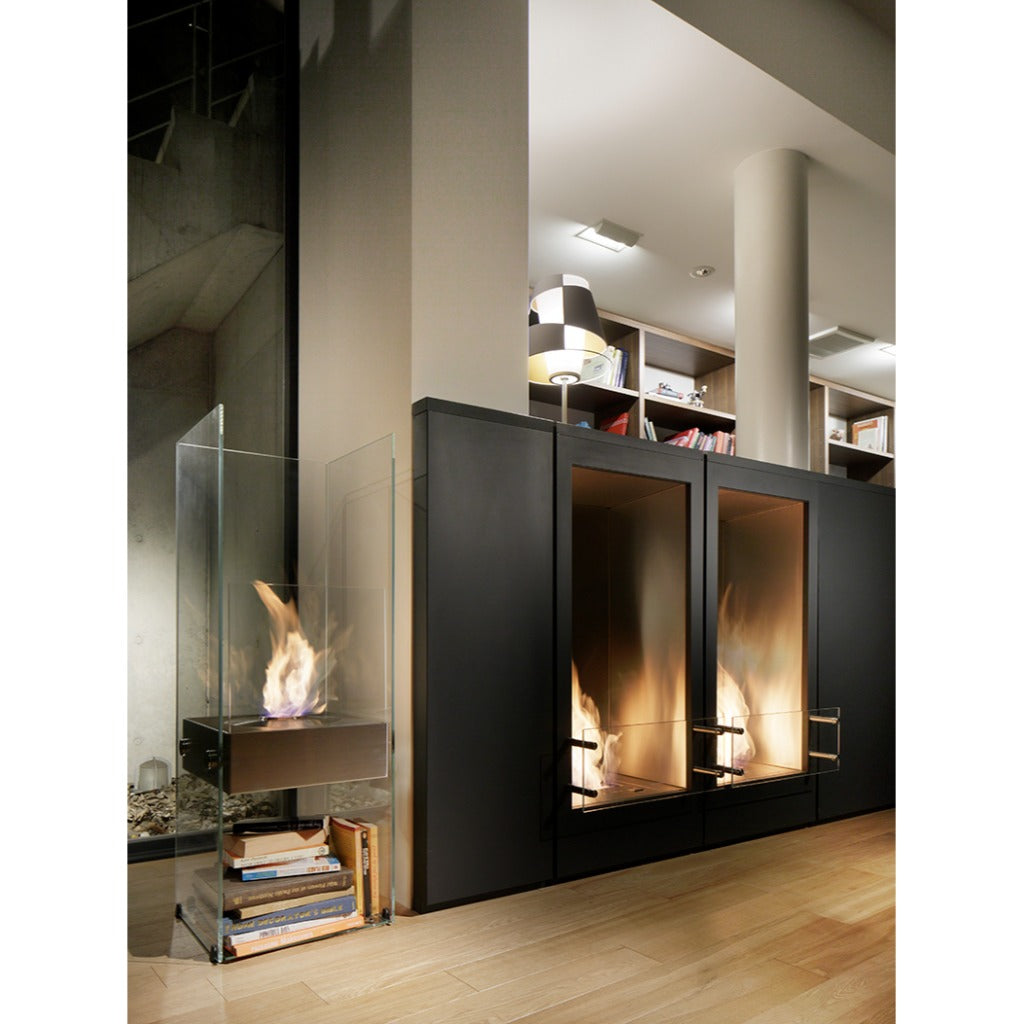 EcoSmart Fire Ghost Bioethanol Fireplace - Freestanding Ethanol Fireplace