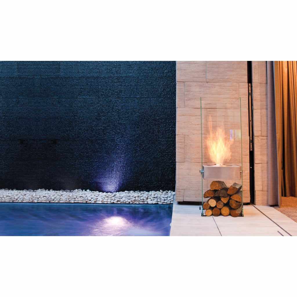 EcoSmart Fire Ghost Bioethanol Fireplace - Freestanding Ethanol Fireplace