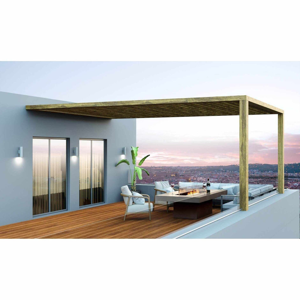 EcoSmart Fire Gin 90 (Dining) Bioethanol Fire Pit Table
