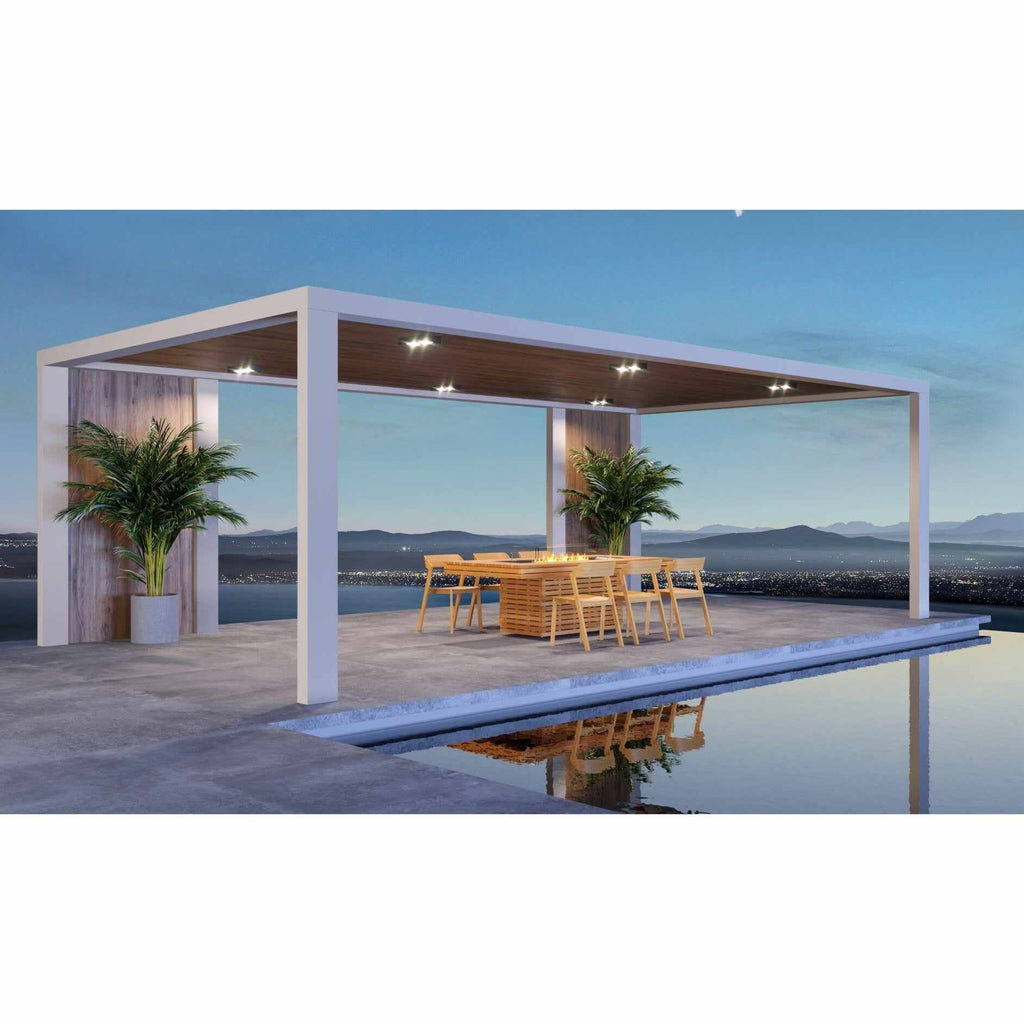EcoSmart Fire Gin 90 (Dining) Bioethanol Fire Pit Table