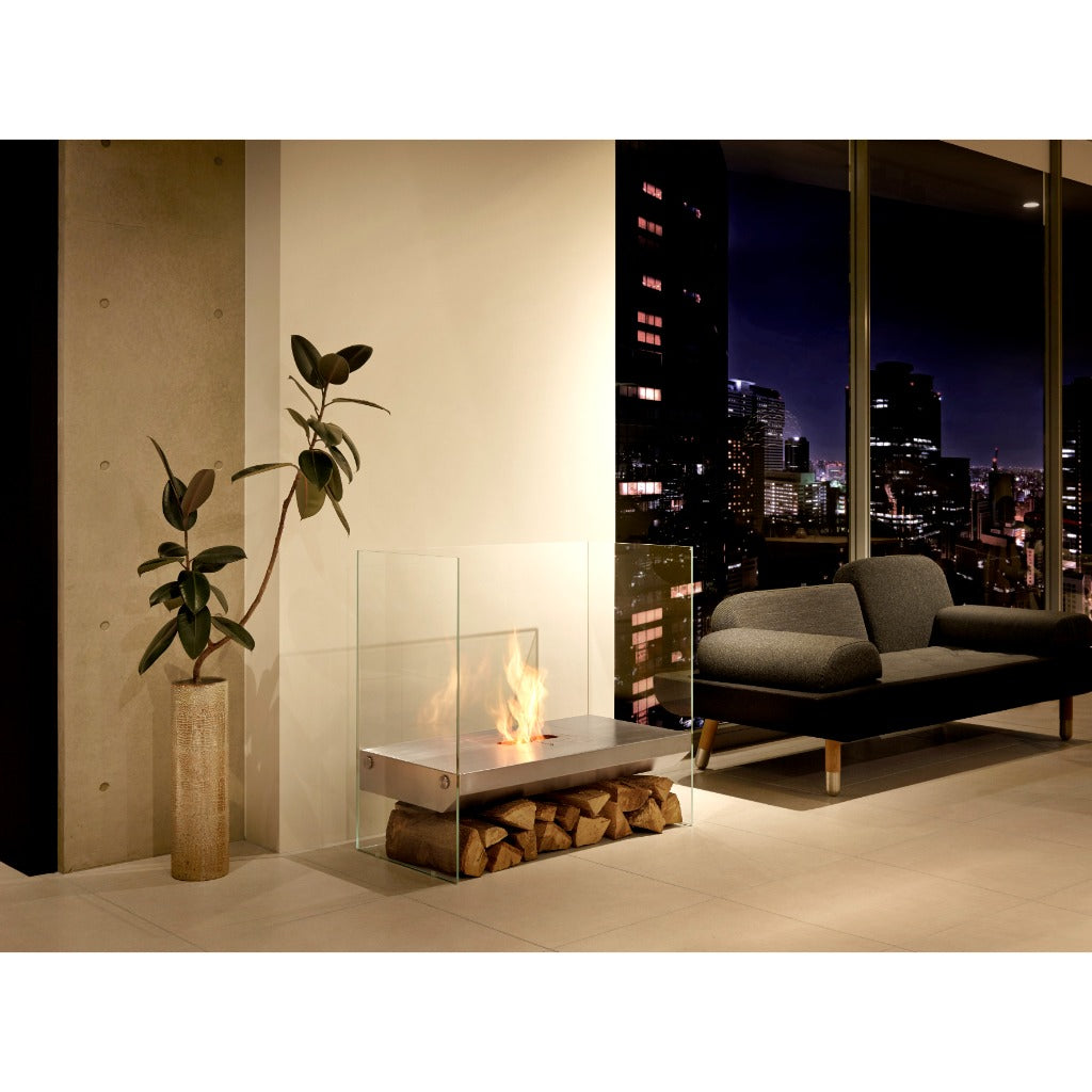 EcoSmart Fire Igloo Bioethanol Fireplace - Freestanding Ethanol Fireplace