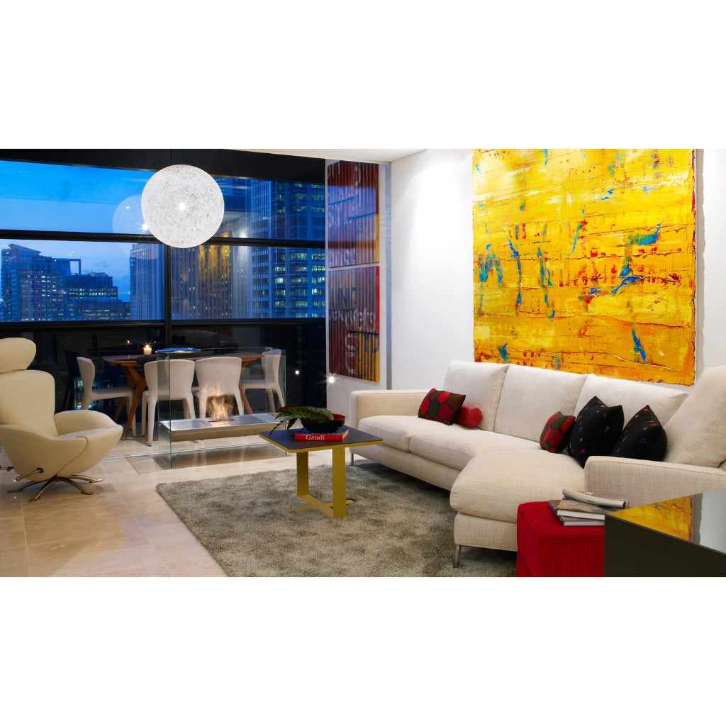EcoSmart Fire Igloo Bioethanol Fireplace - Freestanding Ethanol Fireplace