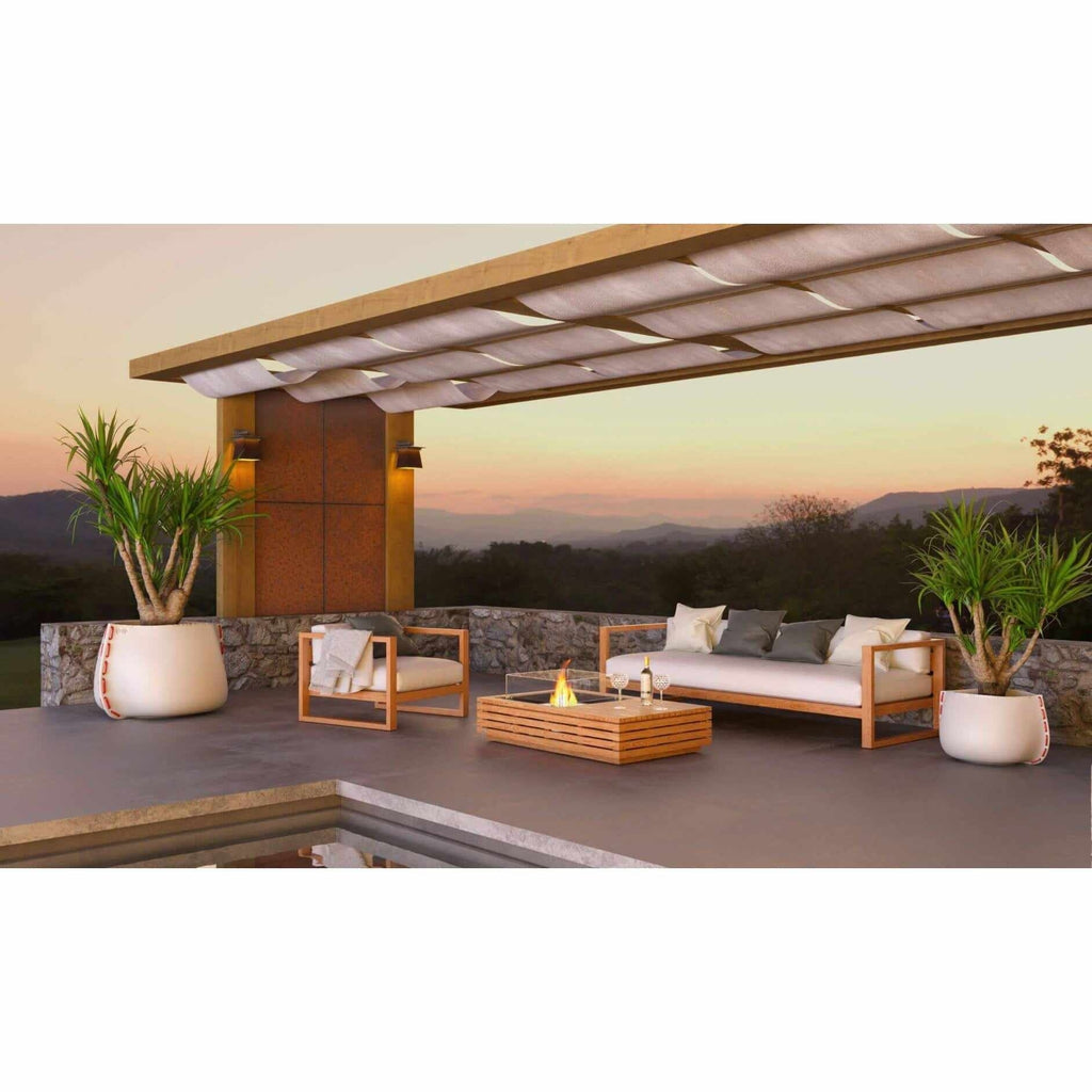 EcoSmart Fire Manhattan 50 Bioethanol Fire Pit Table