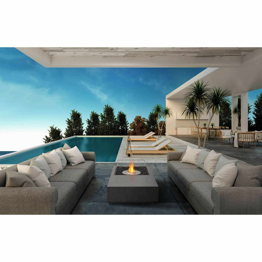 EcoSmart Fire Manhattan 50 Bioethanol Fire Pit Table