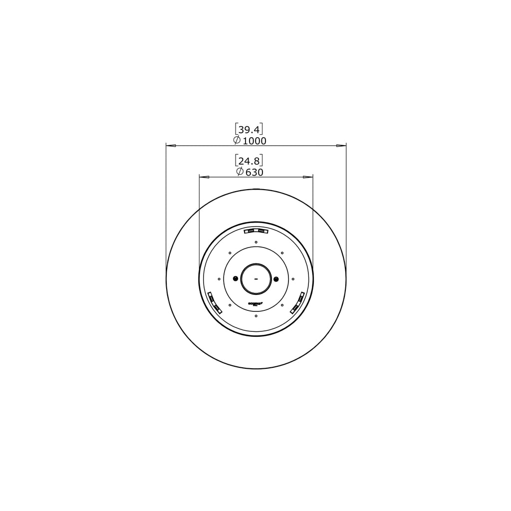EcoSmart Fire Pod 40 Bioethanol Fire Pit Bowl