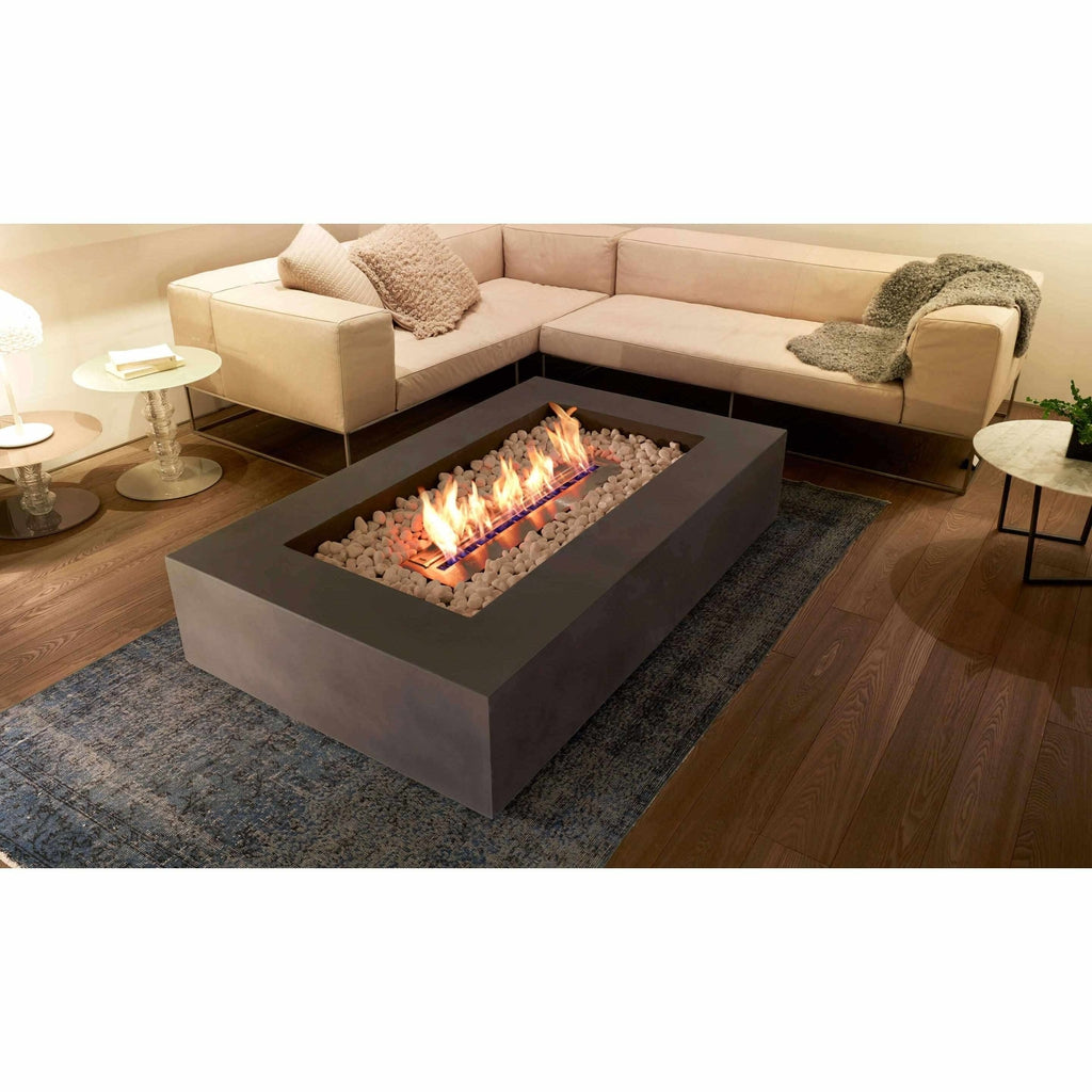 EcoSmart Fire Wharf 65 Ethanol Fire Pit Table
