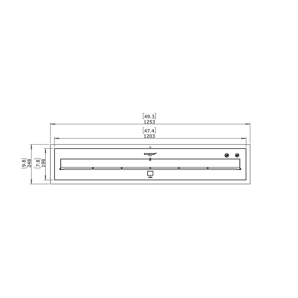 EcoSmart Fire XL1200 Ethanol Burner