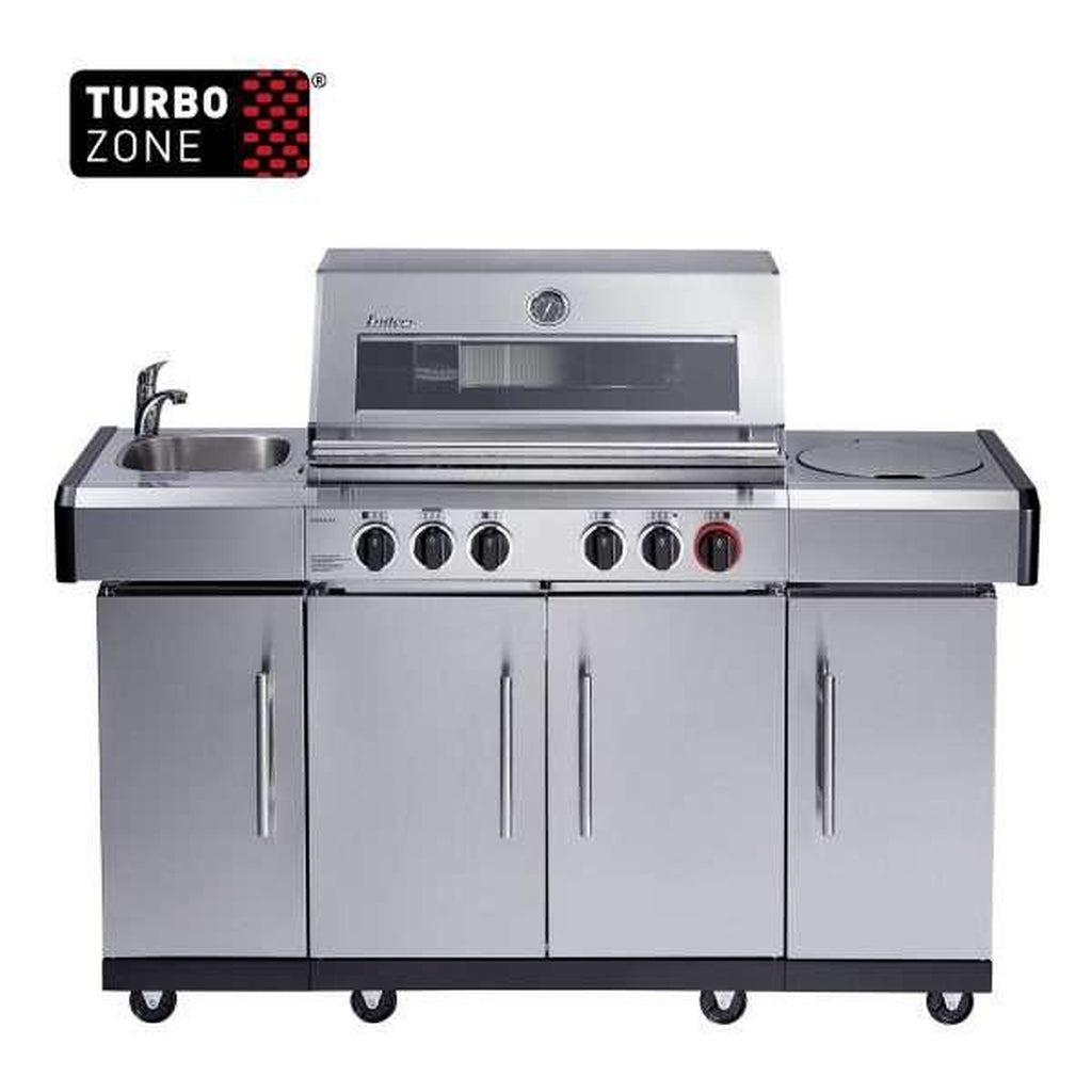 Lifestyle Enders Kansas Pro 4 Sik Turbo Gas Barbecue