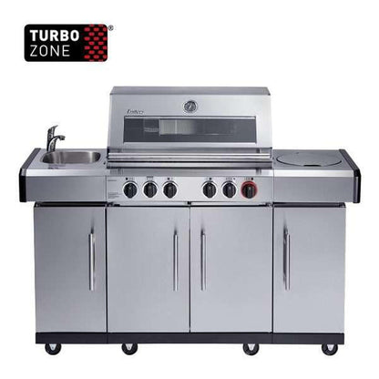 Lifestyle Enders Kansas Pro 4 Sik Turbo Gas Barbecue