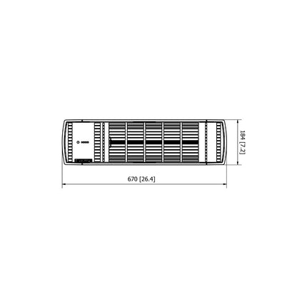 Heatscope Heaters Spot 1600W Electric Radiant Heater