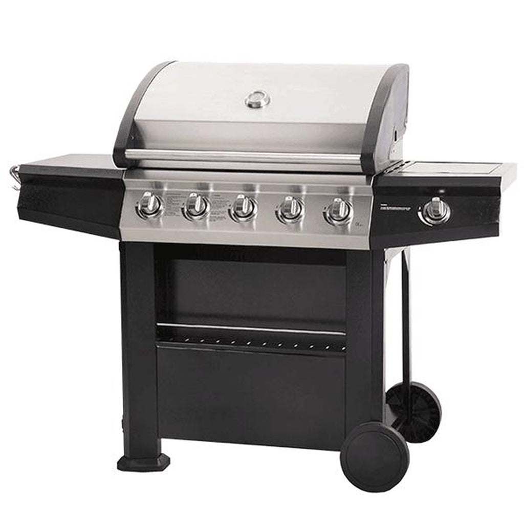 Lifestyle Dominica 5 + 1 Burner Gas BBQ Grill